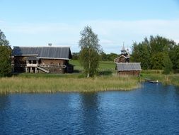 farmhouse of Kizhi Pogost, Russia