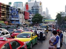 thailand bangkok traffic