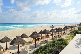 tourist coast in cancun