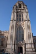 neogothic tower in Bristol, England