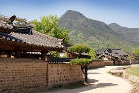 traditional houses in republic of Korea