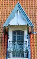 roof window with balcony