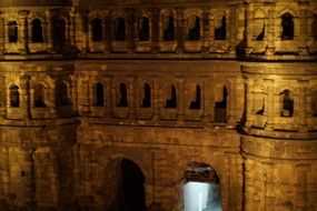 Roman city gate Trier, Germany, porta nigra