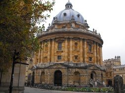 radcliffe science library, historical building, uk, england, oxford