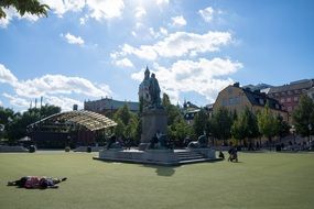 old park in Stockholm