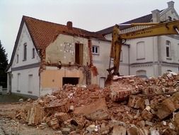 Photo of House demolition