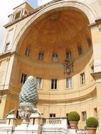 unique architecture in the vatican