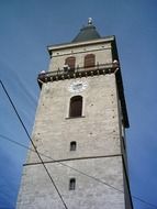 judenburg tower with clocks in Styria