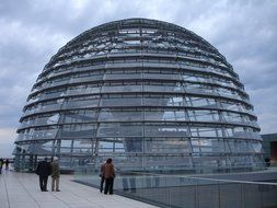 reichstag glass dome in Berlin