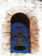 Old tower with the old bell