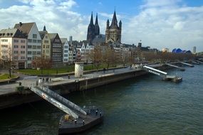 Picture of cologne town