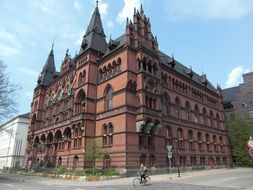 Higher Regional Court building, germany, rostock