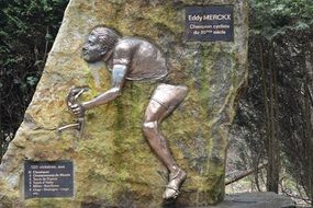 eddy merckx monument in stavelot
