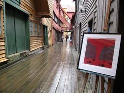 wood street city bergen norway