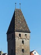 metzgerturm tower roof