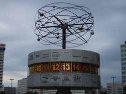 world clock in Berlin, Germany