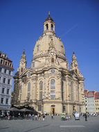 external view of the Dresden Frauenkirche