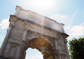 arch of titus in Rome