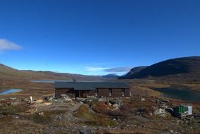 house in the mountains, Sweden