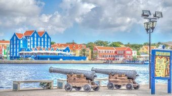 colorful Curacao, Netherlands