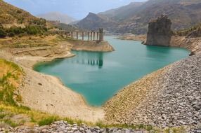 lake in Andalusia, Spain
