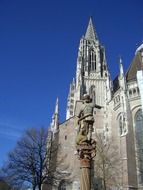 gothic tower of Ulm Cathedral