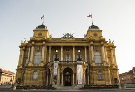 National theater in zagreb