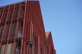modern metal office building