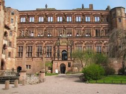 ruins of Heidelberg Castle