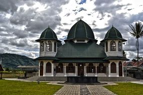 muslim mosque tradtional architecture