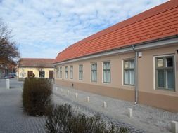 building on the street in Szentendre