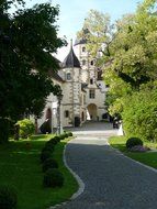 Castle in the Haigerloch in Germany