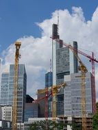 frankfurt glass skyscraper