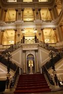 Beautiful library building in Rio De Janeiro vacation
