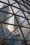 building with triangular windows on the facade