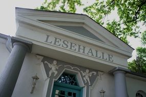 reading hall lesehalle