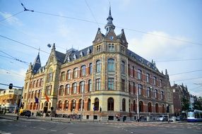 central building in amsterdam