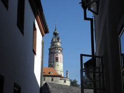 south bohemia castle in Czech krumlov