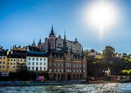 architecture of the buildings in Stockholm, Sweden