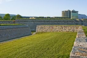 Landscape of landmark in Pamplona