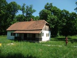 romanian village house, timisoara