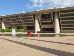 dallas city hall plaza