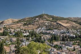 beautiful nature in Granada, Spain