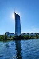 vienna austria danube building