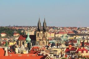 Photo of square in Prague