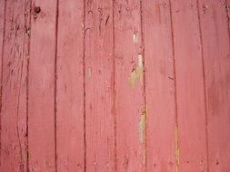 red wooden paneling