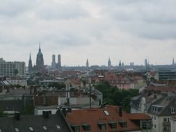 city view in bavaria