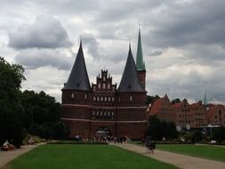 Holsten Gate in lubeck