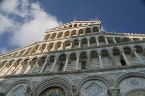 The Pisa cathedral in Italy