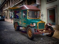 portugal vintage truck